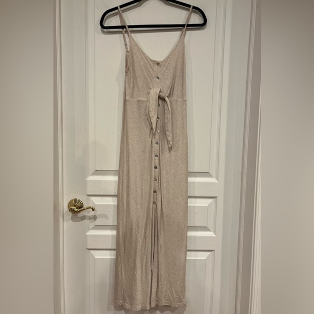 Striped maxi dress